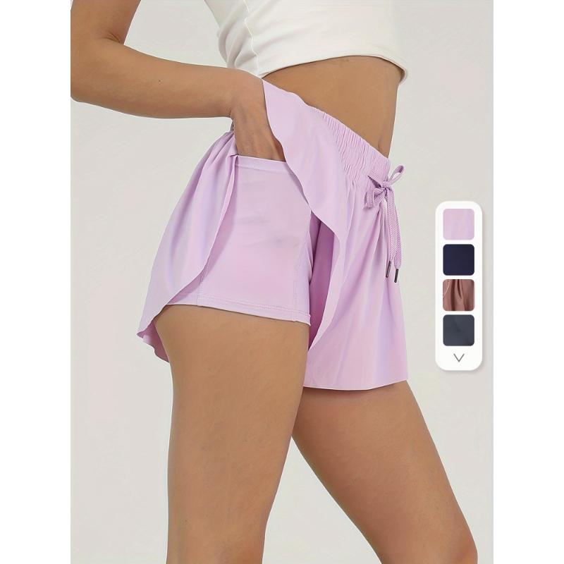 Product Introduction of Women's Athletic Skort With Pocket, Quick-Dry Running Tennis Yoga Shorts, Sport Fitness Skirt Shorts bra women jogger workout fit gym cycling wear pieces et golf modest dfyne leggings for straight leg aybl ladies ruched tiktok shop thermal dyne viral set 0