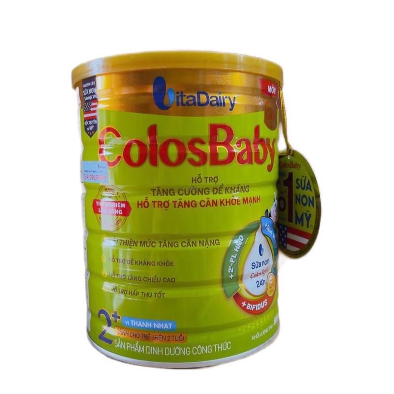 VitaDairy - sữa bột công thức colosbaby gold mới ( vị thanh nhạt ) lon 800g