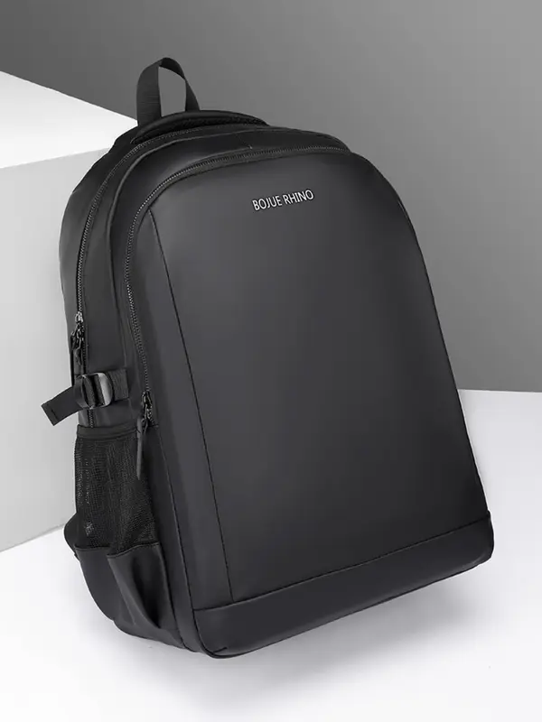 Letters Pattern Backpack, Large Capacity Commuter Backpack, Business Computer Bag, Outdoor Casual Backpack for Men 2