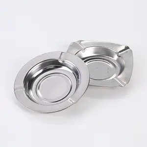 ASBAK BULAT STAINLESS & ASBAK KOTAK STAINLESS & ASBAK PERSEGI TEBAL WARKOP WARUNG RUMAH Grosir Ngawi Material Stainless Steel Tahan Karat Desain Elegan dan Kuat