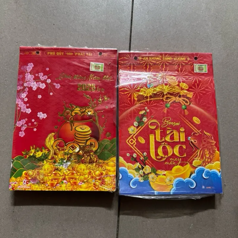 Lịch bloc khổ 14,5x20,5cm Bonsai tài lộc may mắn giá bìa 85k siêu đẹp mới nhất 2