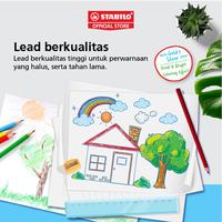 Gambar STABILO Swans Hartung Colored Pencils / Pensil Warna Panjang Isi Lebih Banyak 12+1/24+2/36+2/48 BONUS Warna Metalik Silver & Gold - Swans Colored Pencils 12+1 dari STABILO INDONESIA Kota Administrasi Jakarta Barat 5 Tokopedia