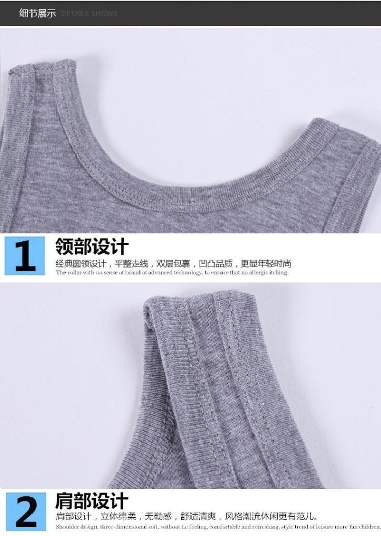 Product Introduction of Áo Vest 100% Cotton, Dành Cho Nam Giới, Phong Cách Trẻ Trung Mùa Hè, Mỏng Vừa Vặn, Co Giãn, Áo Lót Thể Thao, Không Tay, Hàng Mới Về, 1 / 3 Mảnh 11