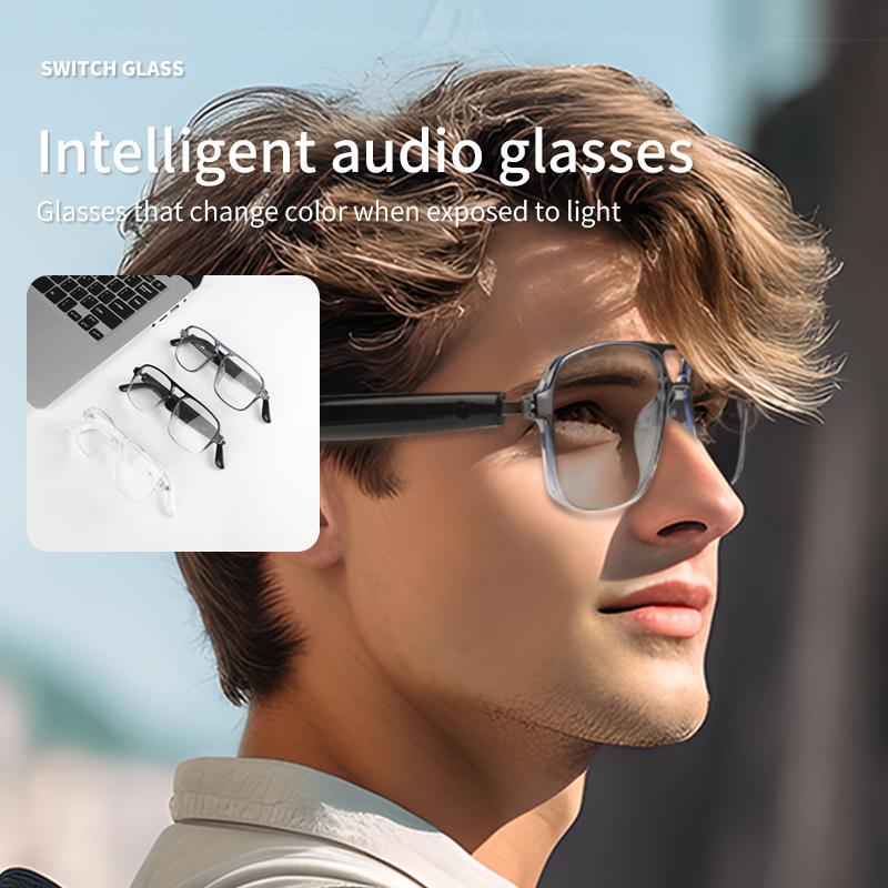 GS10 AI Bluetooth Glasses translation Earphones With Camera Automatic voice Smart glasses Multi-function keys For Sports - Image 2
