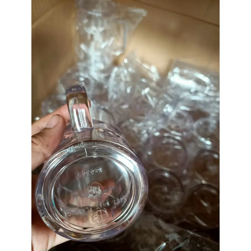 Cốc Nhựa Trong Rẻ, Cốc Nhựa Uống Nước, Cốc Mica, Cốc Pháp Việt Nhật Dung Tích 370ml 2