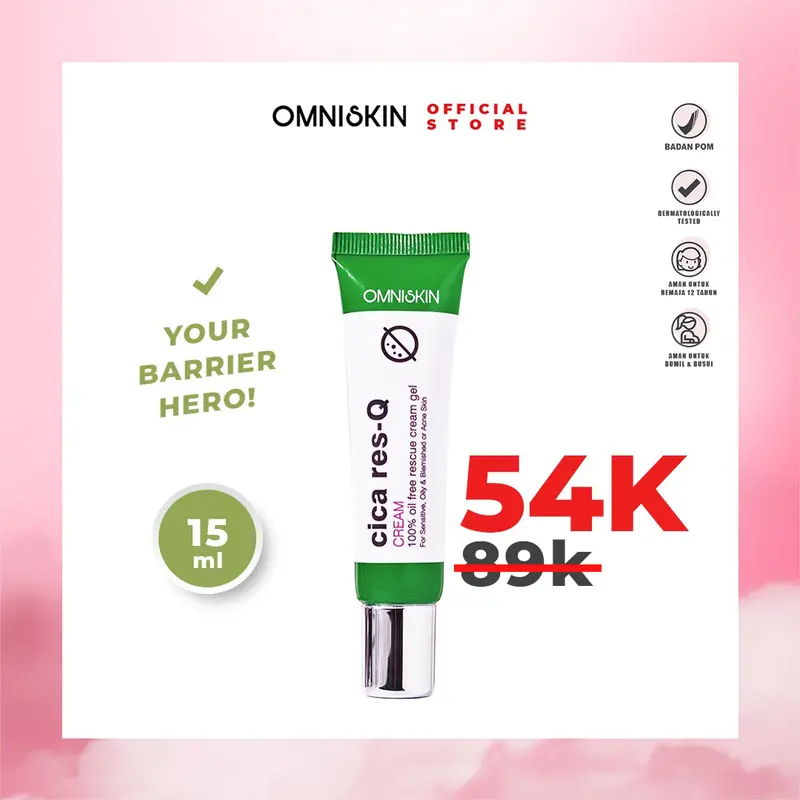 OMNISKIN CICA ResQ Cream 15ml 0