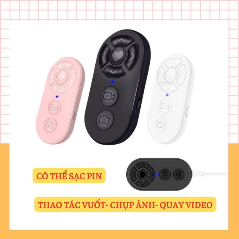 Remote thông minh chụp ảnh lướt tiktok thả tim Điều khiển từ xa có sạc