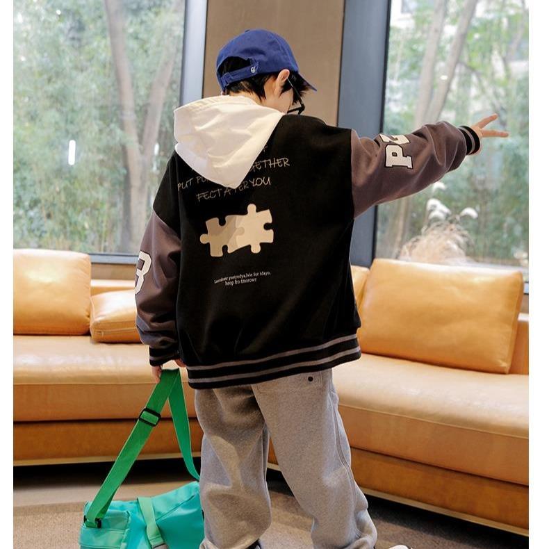 A CHOCK Jaket Basebal Anak/Basebal Jaket Anak 4