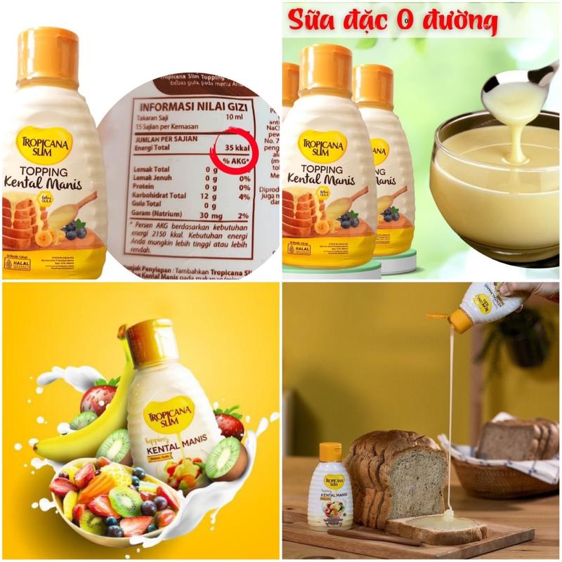 Sữa đặc ăn kiêng o đường