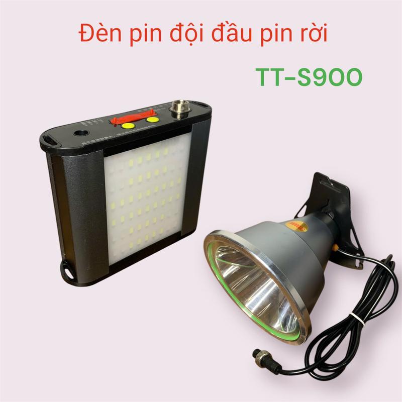 Đèn đội đầu siêu sáng TT-S900 pin khủng , sáng mạnh , chiếu dọi cực xa đènpin độiđầu soiếch  chạy bằng pin đèn di động , bảo hành nhà sản xuất