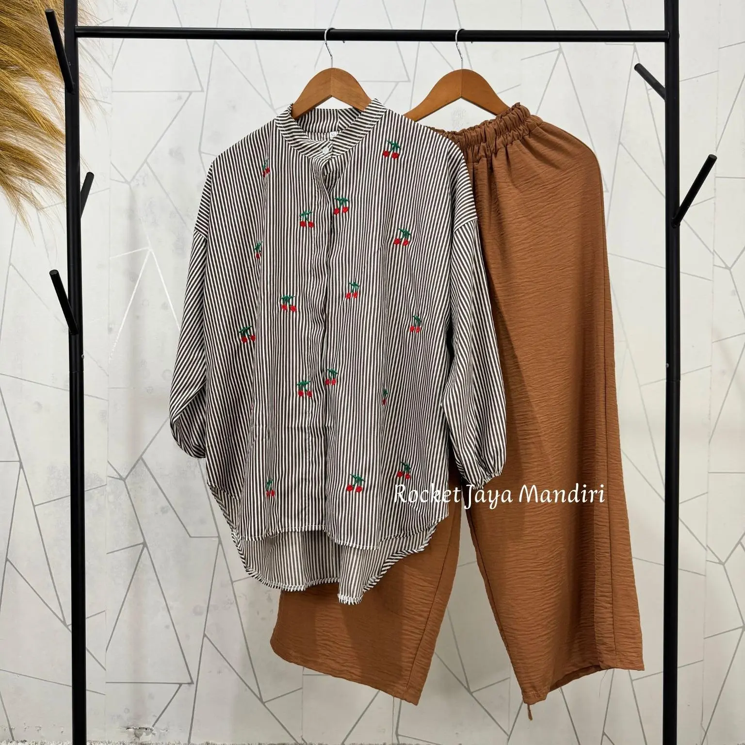 Set Keirra  Coklat+Klt Brown