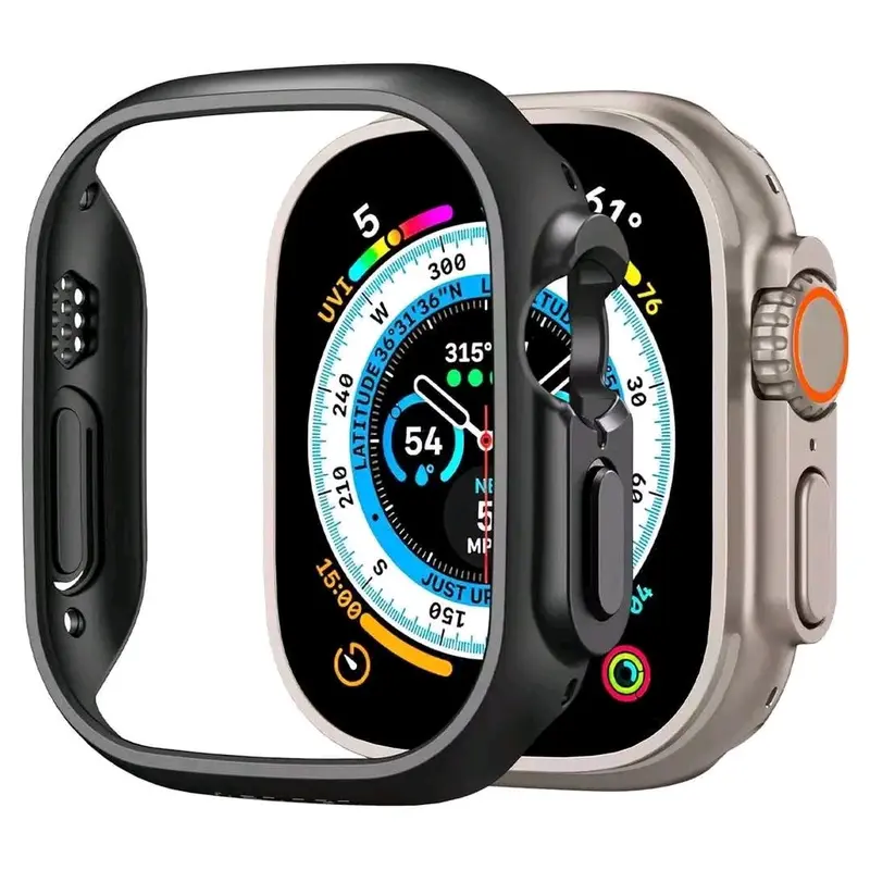 Pembungkus jam Spigen Bumper Thin Fit Iwatch Ultra 49mm 2022 @pl Watch 1