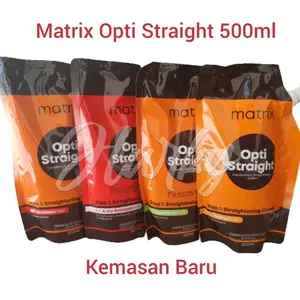 MATRIX OPTI STRAIGHT 500 ml optistraight obat smoothing rambut Step 1 / Step 2 - TIAP VARIAN TERPISAH ANTARA STEP 1 N STEP 2