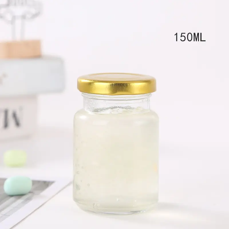 Bộ 10 Hũ Yến Thủy Tinh Nắp Thiếc 150ML Đựng Yến Các Loại Bột Sữa Mật Ong