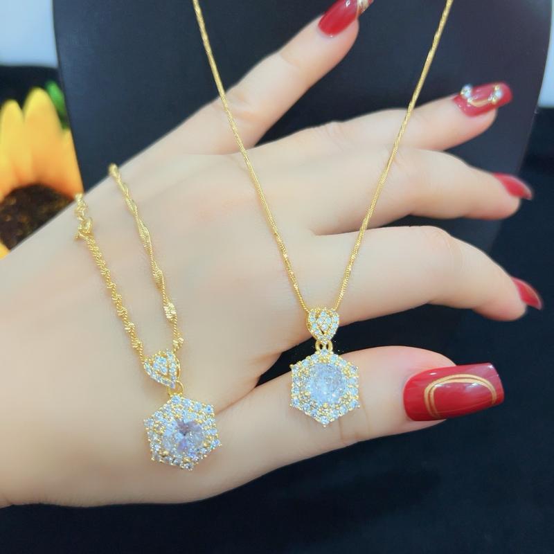Dây chuyền mặt nữ Women Phụ Nữ kỷ niệm voi trang sức dây chuyền nữ, dây chuyền nữ Vòng Cổ Chain Jewelry 1