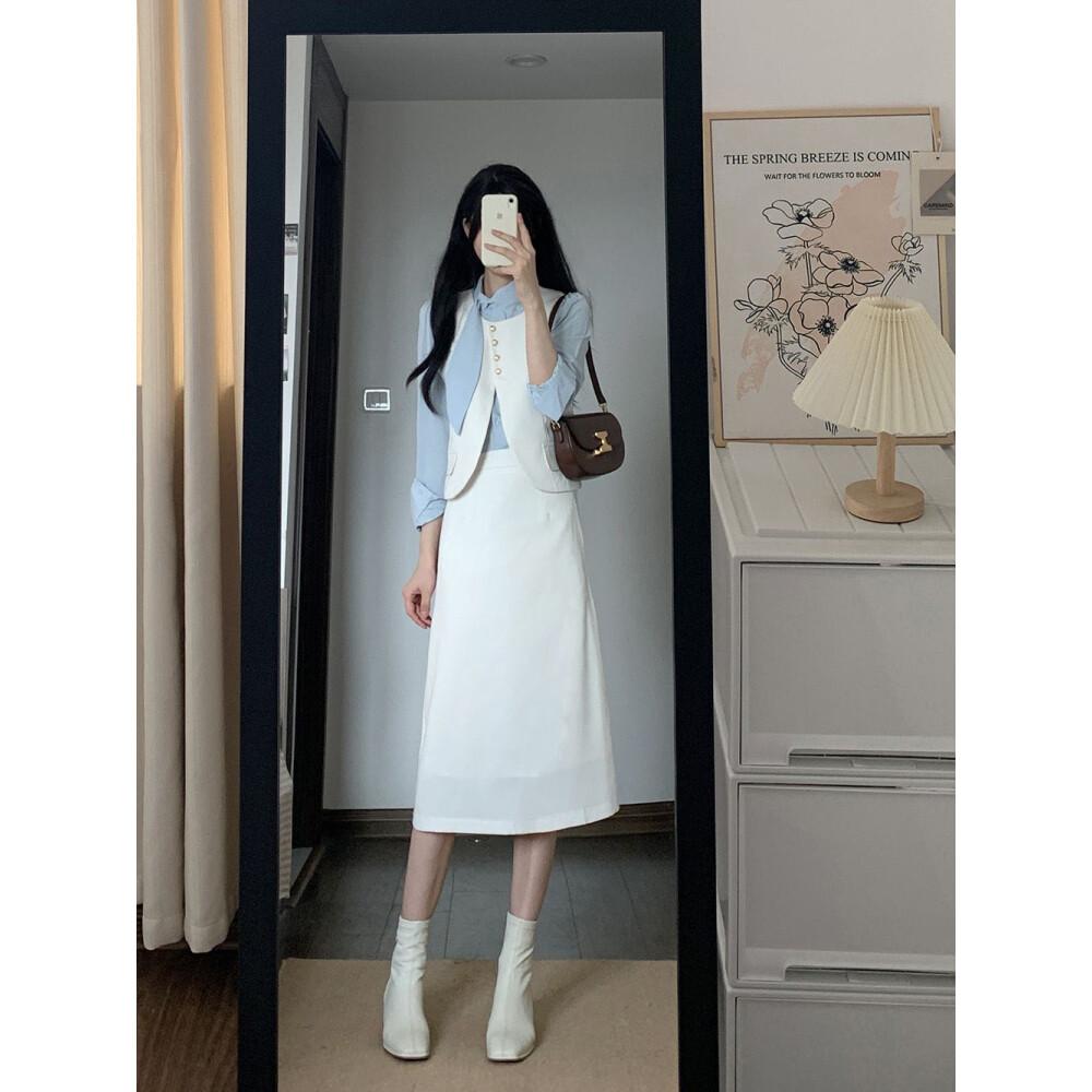 FADFAD Setelan tiga potong yang bergaya dan elegan