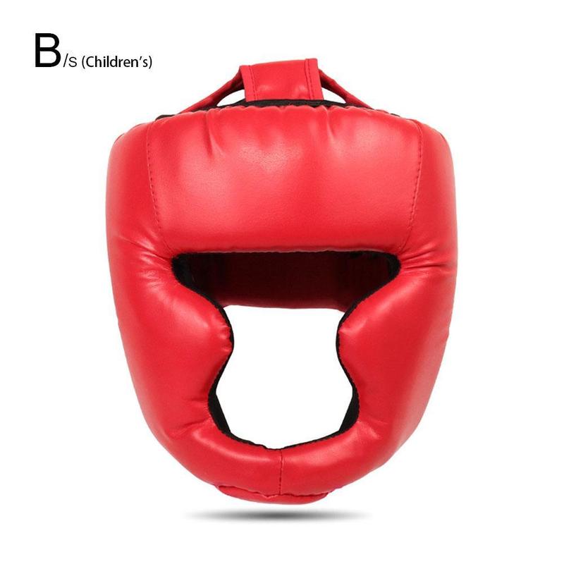 Product Introduction of Boxing Helmet Kids Adults Muay Thai Training Sparring Gym N1F5 Taekwondo Boxing Headgear Head M2J7 38