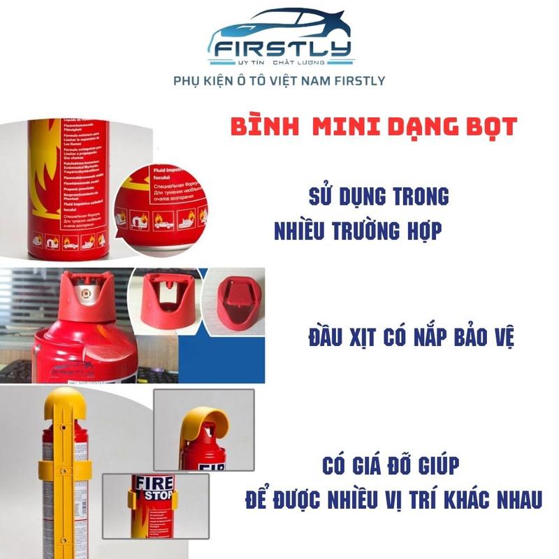 Bình cứu hộ /CH cầm tay mini dành cho xe ô tô và văn phòng. Trong các trường hợp đặc biệt 3