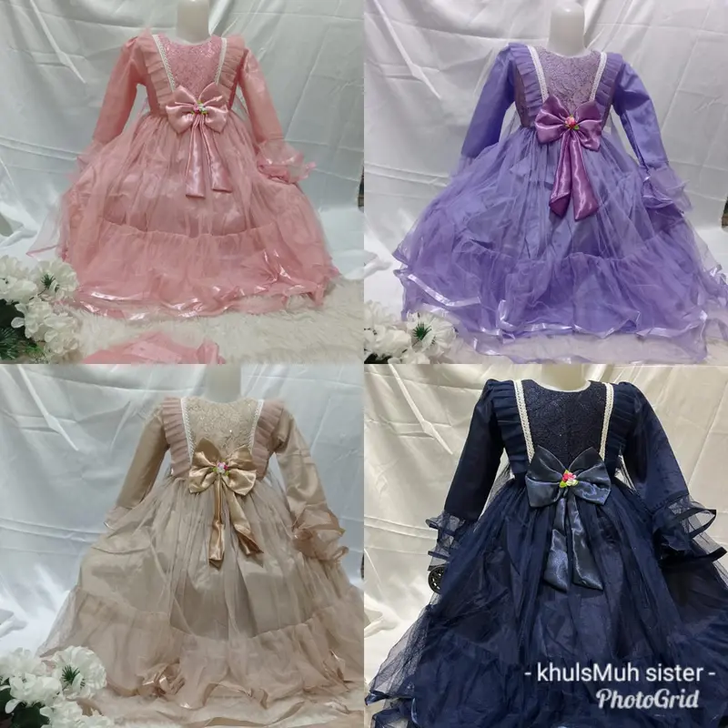 Gamis Tutu Lala Set Krudung 0