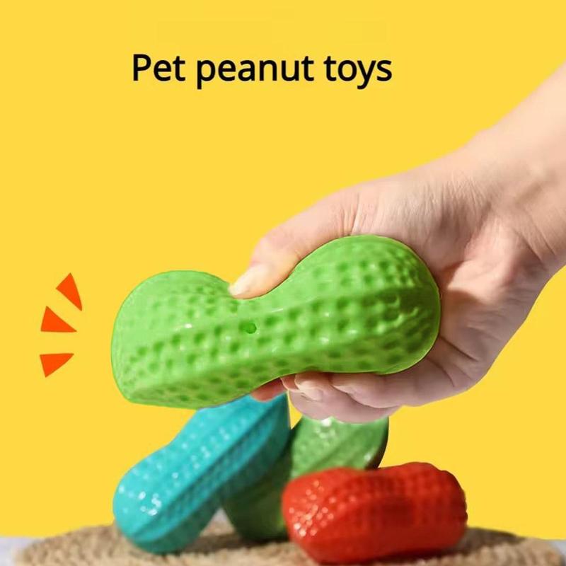 Product Introduction of Milk Peanut Pet Dog Chew Toys Dog Soundable Peanut Milk And Puppy Resistance Dog Toys Products V5O7 23