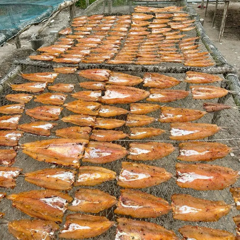 ( Loại Lớn ) Khô Cá Mối tẩm tiêu ớt bao ngon mặn ngọt , chiên hoặc nướng rất ngon có hút chân không hàng cá nhỏ loại 1 Food Snack Ăn Vặt Chua Thức Ăn 7