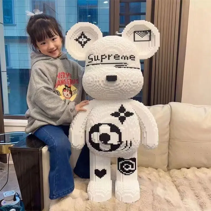 VIRAL ✅ 11000pcs Nano Block violent Bear Series Bricks Education Nano Block / Mainan Nano Balok 3D