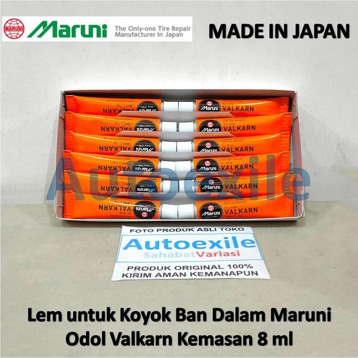 Gambar Maruni Valkarn tipe odol 8 ml Lem Tambal Koyok Ban Dalam Tube Tip Top Tanpa Masak - Jingga dari Autoexile Kota Medan 3 Tokopedia