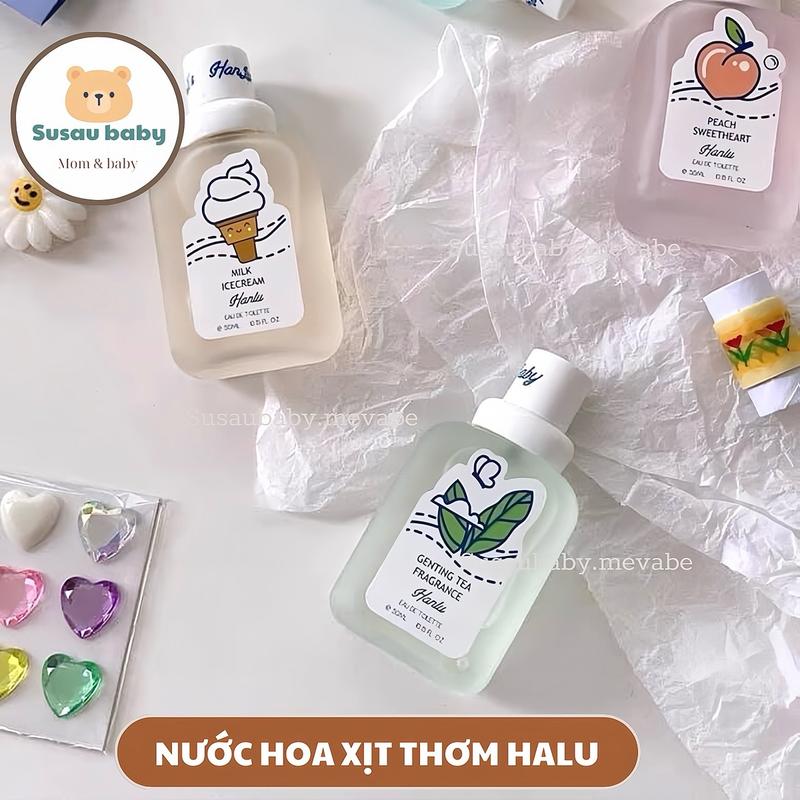 Nước Hoa Xịt Thơm Body Quần Áo Hanlu Shimang 50ml Cho Bé