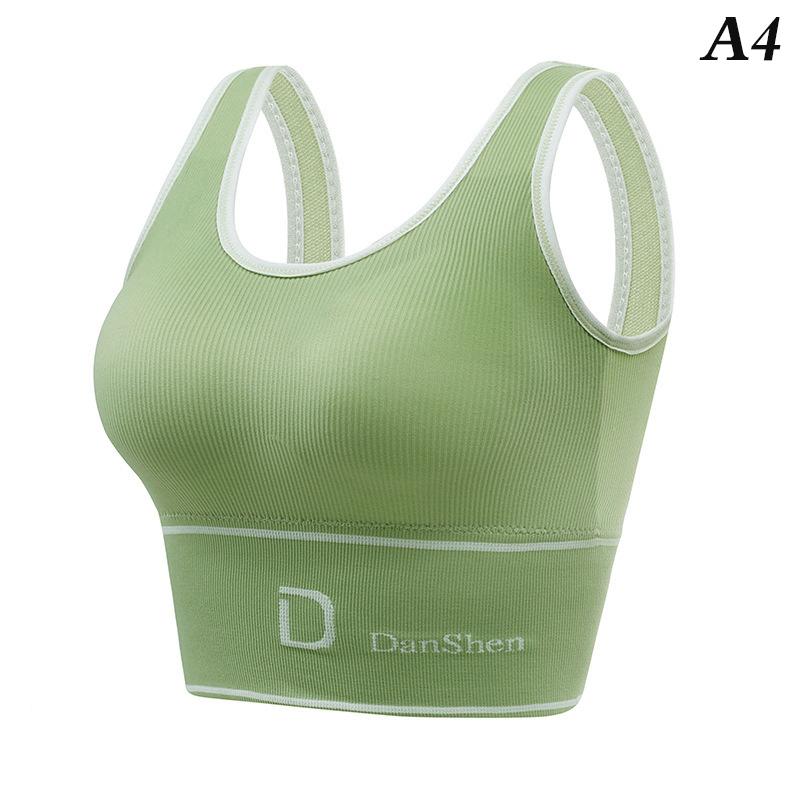 Product Introduction of 1 Pcs Women Sports Yoga Bras Push Up Bralette Breathable Seamless Underwear With Pads Fitness Workout Gym Crop Tops Running Vest 0