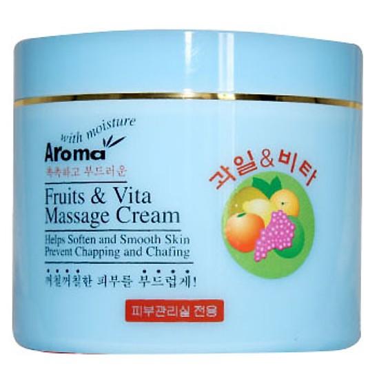 Kem massage trái cây Aroma Fruit Vita Massage Cream 480ml 2