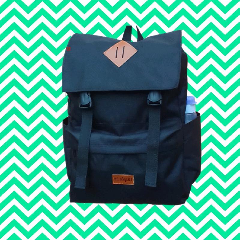 Tas ransel sekolah SD SMP SMA kuliah.tas ransel laki laki wanita tas gendong tas punggung. 5