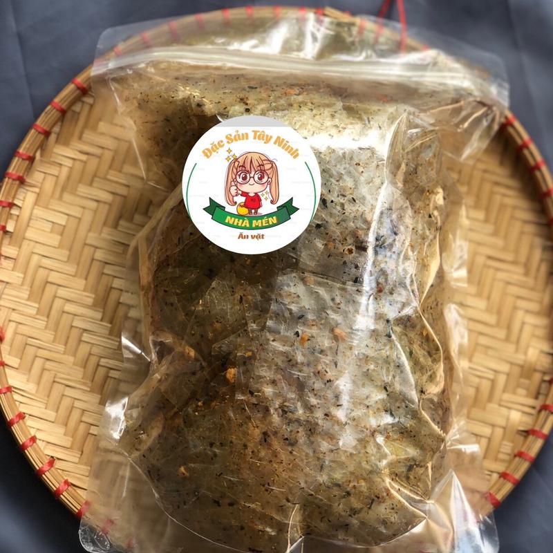 ( chay dùng được ) BÁNH TRÁNG RONG BIỂN MUỐI TỎI chay mặn dùng được Snack Ăn Vặt Food bientienloi