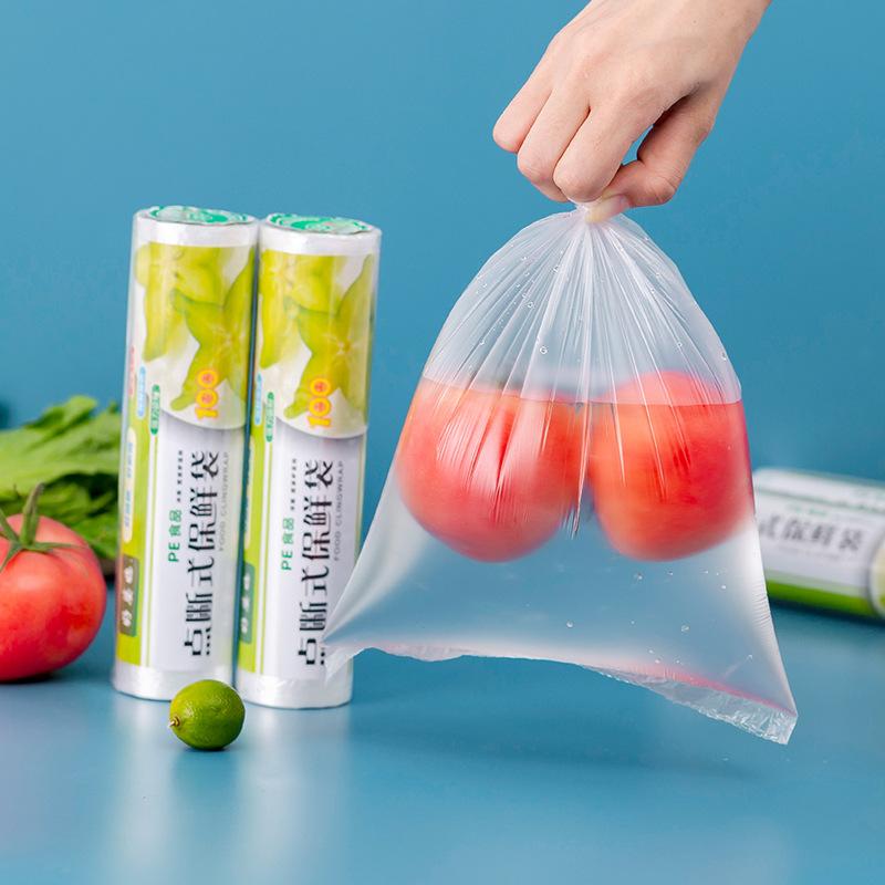 Túi đựng thực phẩm sinh học cuộn nilon đựng đồ tươi sống bảo quản tủ lạnh My Home DN262