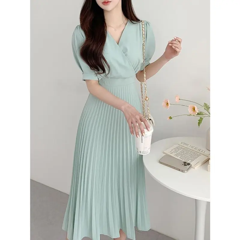 Fitted green dress - TikTok Shop Malaysia