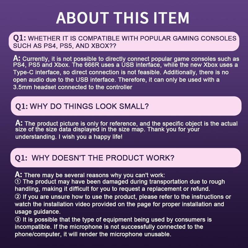 Condenser Microphone, Wired Microphone, Microphone for Live Streaming, Interview, Vlog 8