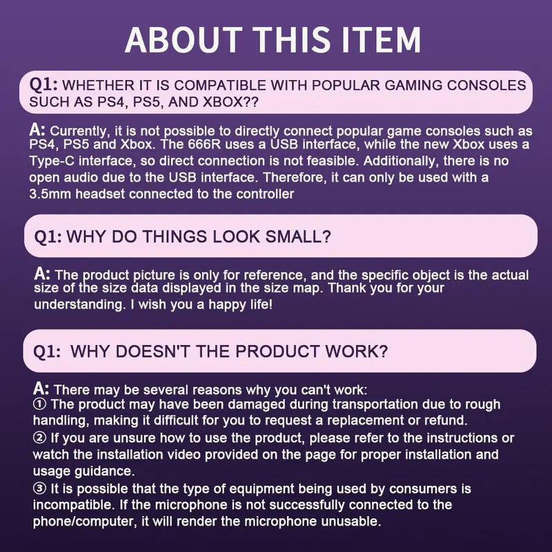 Condenser Microphone, Wired Microphone, Microphone for Live Streaming, Interview, Vlog 8