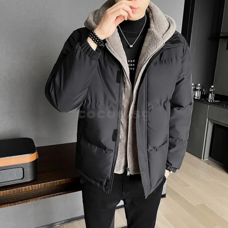 2024 New Parkas Men Autumn Winter Puffer Jackets With Hood Men Fashion Coats Streetwear Korean Fashion Clothing Plus Size 8XL ZEGQ