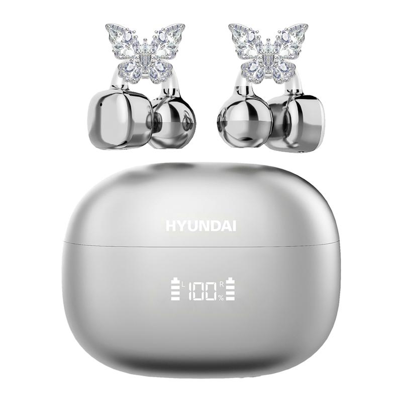 HYUNDAI Clipbuds 7 Clip-on Design Wireless Headphones, Powerful ...