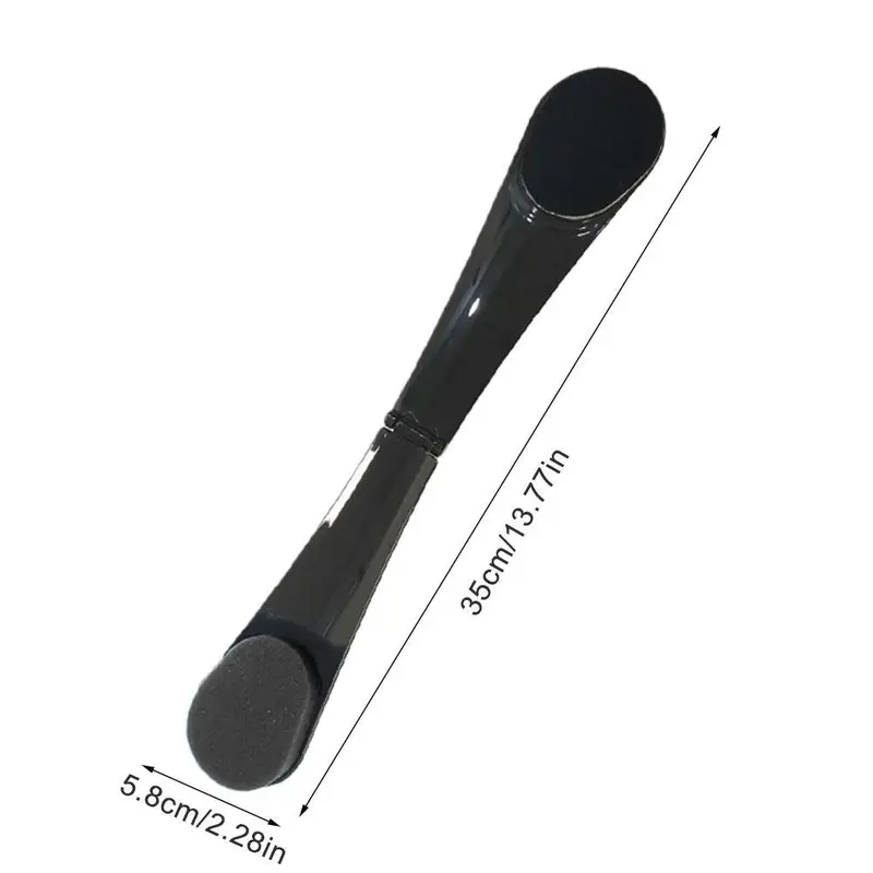 Bàn Chải Dụng Cụ Thoa Phía Sau, Bền, Có Thể Gập Lại, Tự Điều Chỉnh, Được Làm Bằng Bọt Biển Và Vải Nhung, Thích Hợp Cho Kem Dưỡng Da, Kem, Để Làm Đẹp Da 8