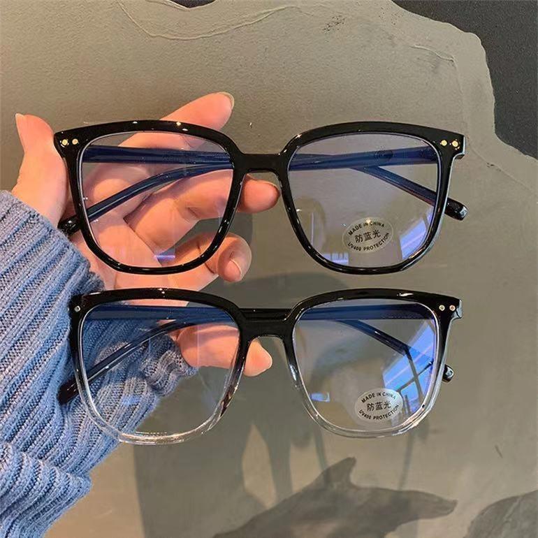 Frame Kacamata Minus Lensa Anti Radiasi BM-AR007 Wanita Korea Bergaya Bingkai Transparan Frame Kacamata Komputer 1
