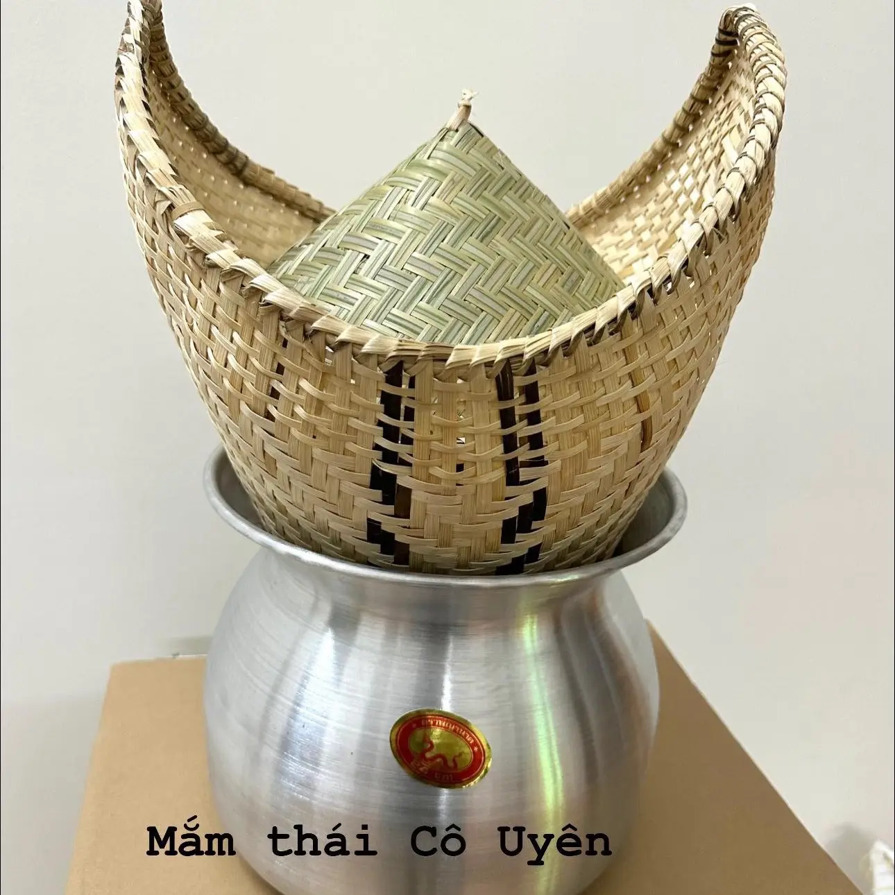 Bộ Nồi Hấp Xôi Thái Lan hấp xôi siêu thơm dẻo