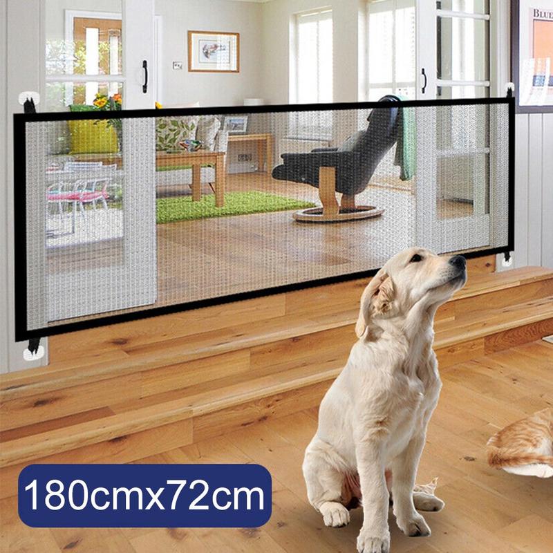 LƯỚI CHẶN CHÓ MÈO rào chắn cầu thang gấp gọn tiện lợi,rào cầu thang làm thanh chắn hiệu quả