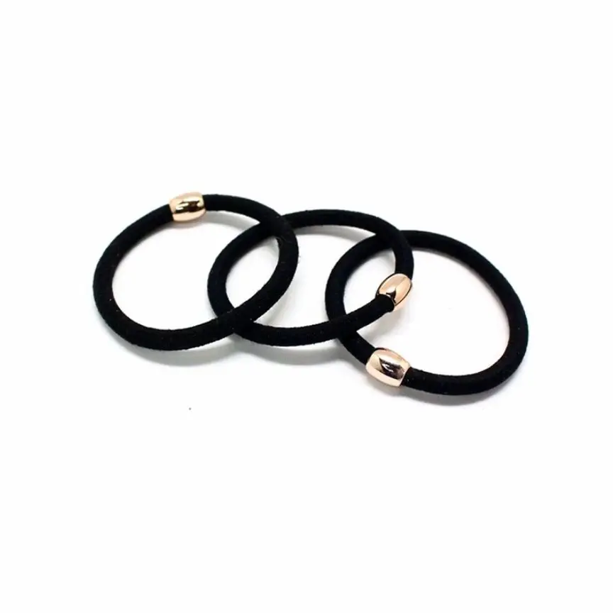 Dây thun cột tóc trơn nhiều màu ngẫu nhiên, dây buộc tóc xinh xắn ameehouse