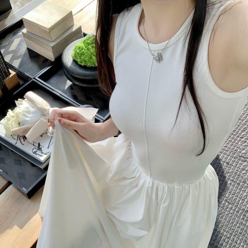 (Hàng chuẩn) Đầm balo maxi dáng dài sát nách trendy phù hợp mọi phong cách 5