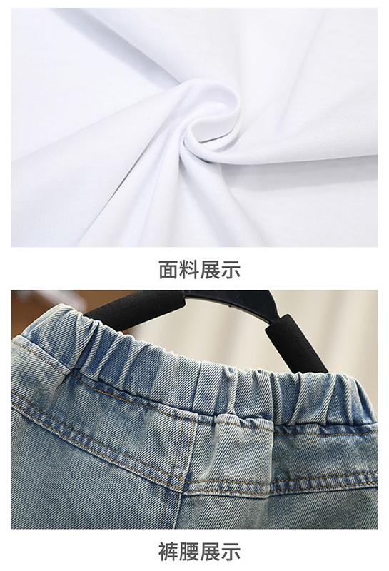 Product Introduction of ชุดฤดูร้อนสำหรับเด็กผู้ชาย, 2024 สินค้าใหม่, Pu Shuai, เสื้อผ้าแขนสั้นเด็ก, แฟชั่นสไตล์ตะวันตก, ชุดสองชิ้นฤดูร้อนสำหรับเด็ก, เหมาะสำหรับทารก, บาง 17