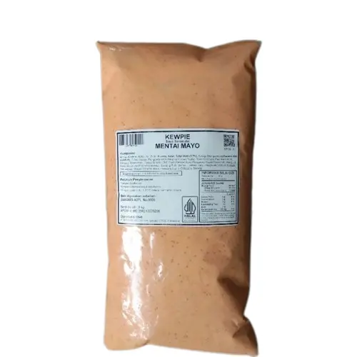 kewpie Mayonaise Mentai Mayo 1kg Sauce Salmon Mentai Instan HALAL 3