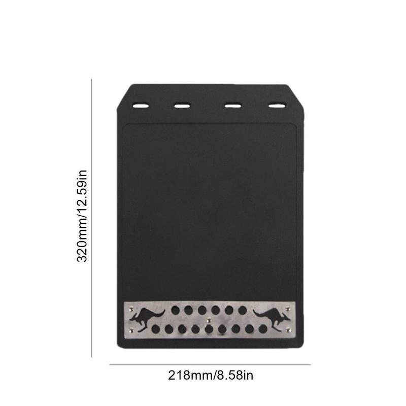 Fender chắn bùn ô tô, 2 miếng, chịu nhiệt, chắn bùn xe tải, bảo vệ chống thấm nước, bộ phụ kiện ô tô cho xe bán tải Maerth 4