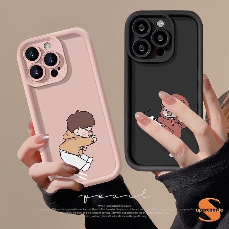 Sarung Lembut, Corak Pasangan Kartun Fesyen, Serasi untuk iPhone ...