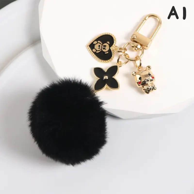 Búp Bê Nhồi Bông Lông Mịn, Thiết Kế Gấu Tình Yêu Kawaii, Móc Chìa Khóa, Thích Hợp Cho Phụ Nữ Và Trẻ Em Gái, Cũng Có Thể Được Sử Dụng Làm Móc Chìa Khóa Túi Xách Hoặc Ô Tô, Mặt Hàng Quà Tặng, Đồ Trang Trí Quyến Rũ 7