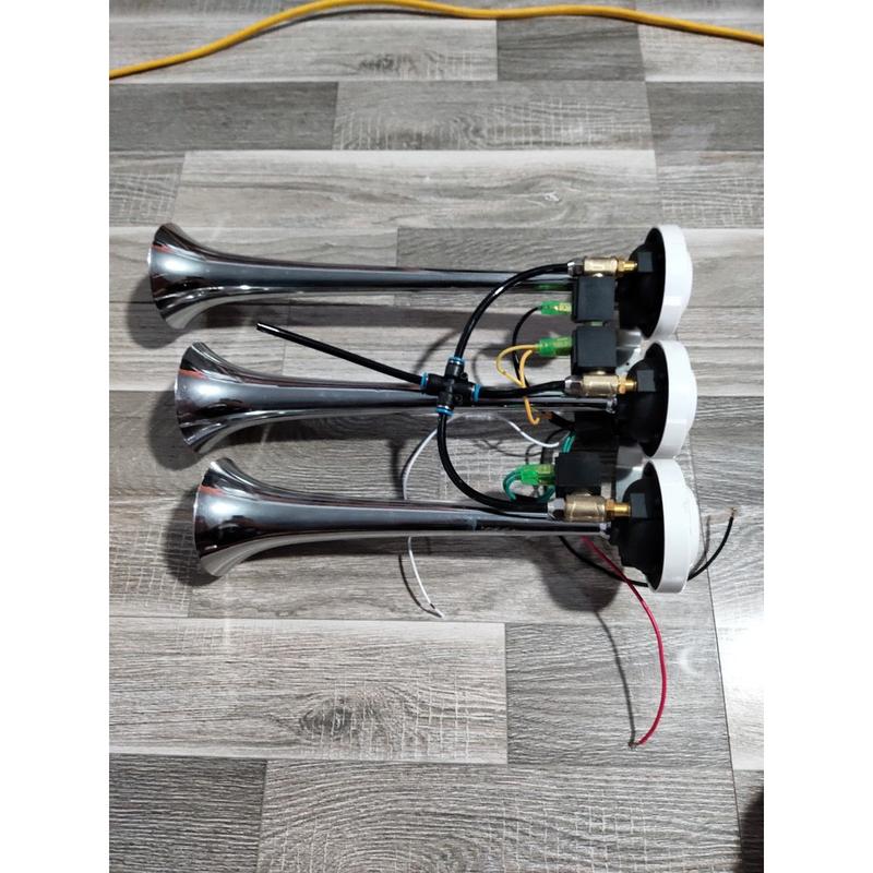  Còi hơi 3 loa bíp bo kiểu basuri  chưa kèm nhại  